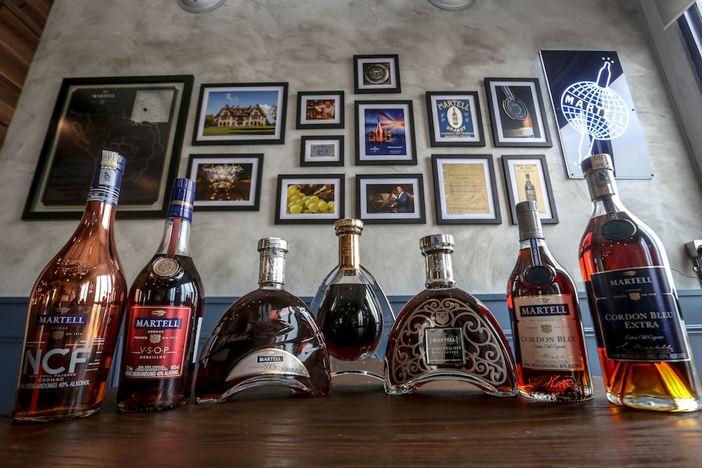 Martell has a cognac for every occasion. u00e2u20acu201d Picture by Hari Anggara