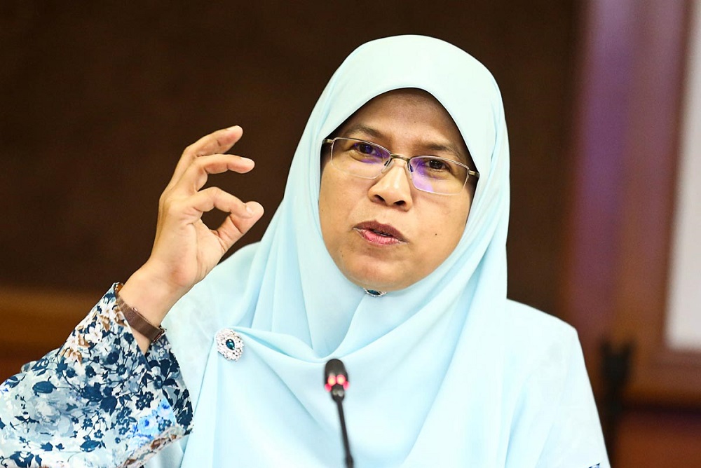 political secretary to the women, family and community development minister, Rodziah Ismail, speaks during a press conference in George Town July 3, 2018. u00e2u20acu201d Picture by Sayuti Zainudin 