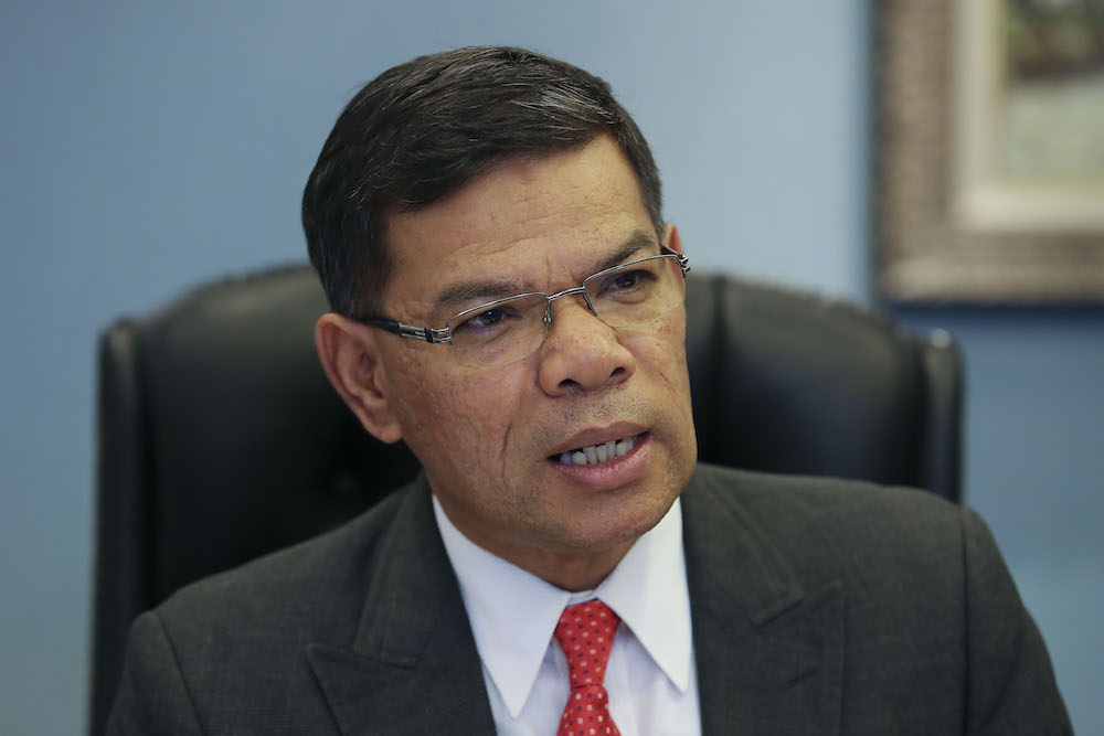 Domestic Trade and Consumer Affairs Minister, Datuk Saifuddin Nasution Ismail, speaks to Malay Mail at his office in Putrajaya July 4, 2018. u00e2u20acu201d Picture by Yusof Mat Isa