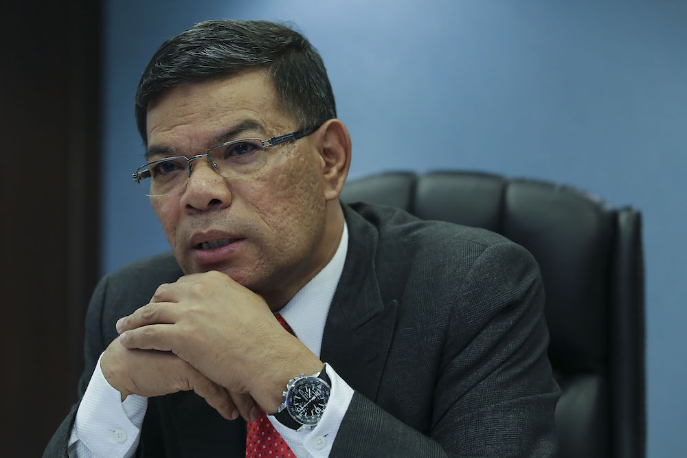 Domestic Trade and Consumer Affairs Minister, Datuk Saifuddin Nasution Ismail, speaks to Malay Mail at his office in Putrajaya July 4, 2018. u00e2u20acu201d Picture by Yusof Mat Isa