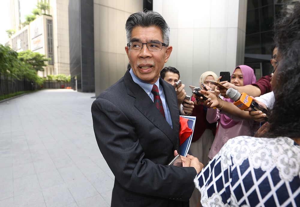 Prestariang Berhad group executive officer Abu Hasan Ismail at the Ilham Tower in Kuala Lumpur July 4, 2018. u00e2u20acu201d Picture by Zuraneeza Zulkifli