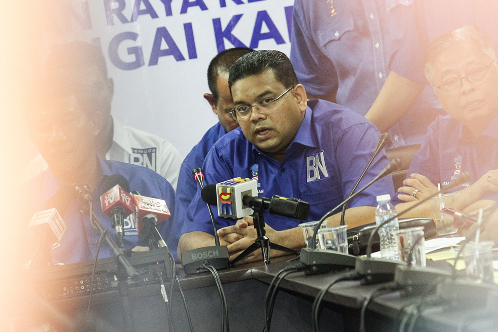 Datuk Lokman Noor Adam speaks to reporters in Shah Alam July 20, 2018. u00e2u20acu201d Picture by Miera Zulyana