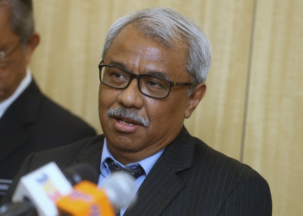 New Mavcom executive chairman Nungsari Ahmad Radhi speaks during a press conference in Kuala Lumpur July 20, 2018. u00e2u20acu201d Picture by Zuraneeza Zulkifli