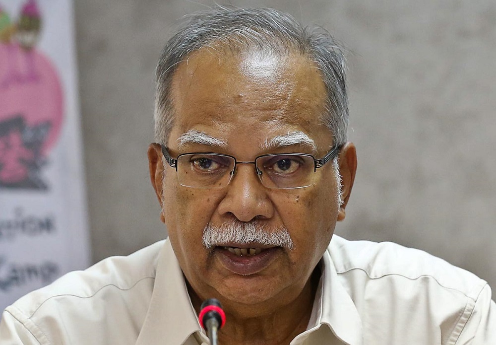 Penang Deputy Chief Minister II P. Ramasamy speaks during a press conference in George Town July 20, 2018. u00e2u20acu201d Picture by Sayuti Zainudin 