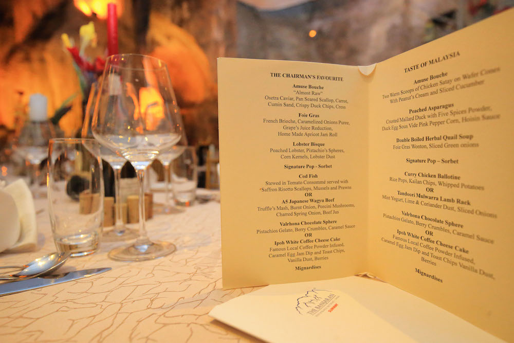 The set menu befits the high standards of the restaurant’s surroundings, boasting dishes that feature lobster, foie gras, smoked scallops and Wagyu beef. — Picture by Marcus Pheong