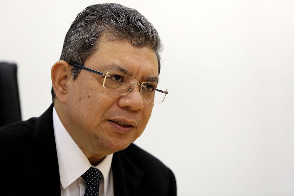 Foreign Minister Datuk Saifuddin Abdullah speaks to Malay Mail during an interview at his office in Putrajaya July 26, 2018. u00e2u20acu201d Picture by Yusof Mat Isa