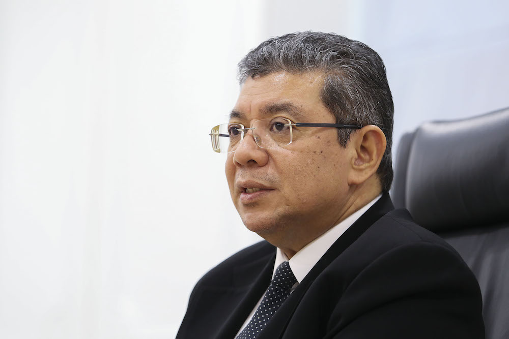 Foreign Minister Datuk Saifuddin Abdullah speaks to Malay Mail during an interview at his office in Putrajaya July 26, 2018. u00e2u20acu201d Picture by Yusof Mat Isa
