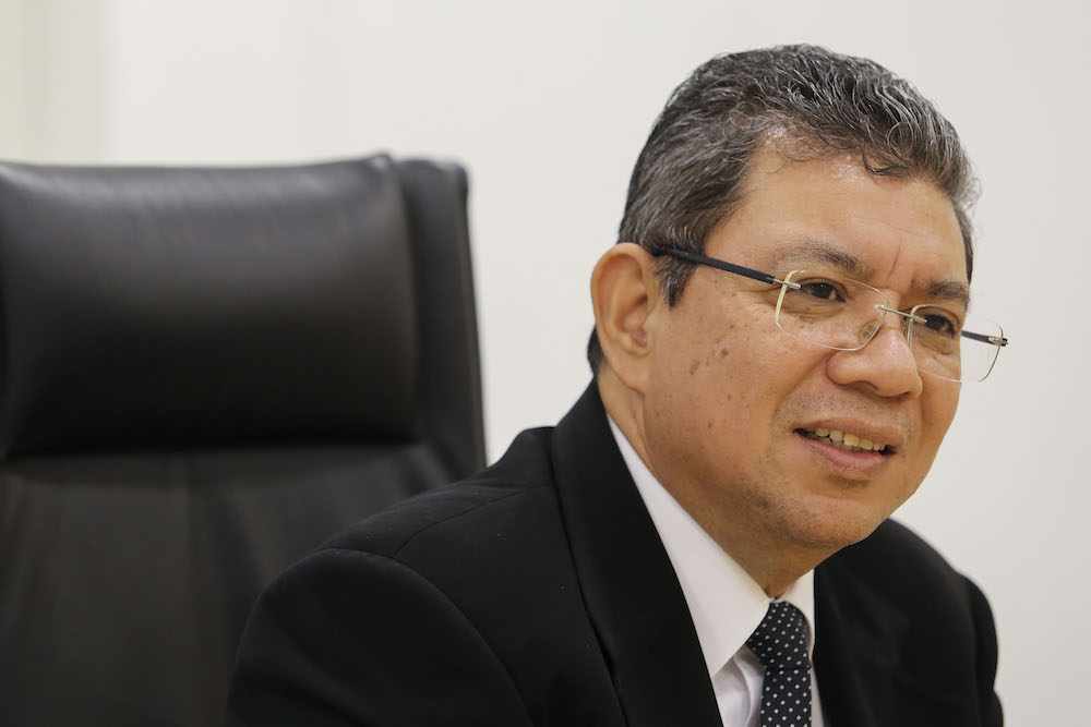 Foreign Minister Datuk Saifuddin Abdullah speaks to Malay Mail during an interview at his office in Putrajaya July 26, 2018. u00e2u20acu201d Picture by Yusof Mat Isa