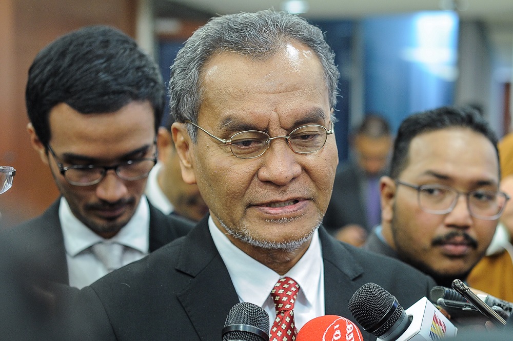 Health Minister Dzulkefly Ahmad speaks to reporters at the Parliament lobby in Kuala Lumpur July 30, 2018. u00e2u20acu201d Picture by Shafwan Zaidon