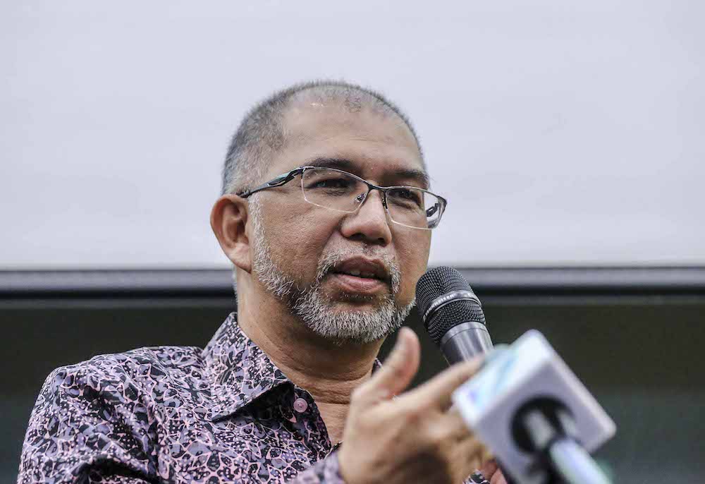 Deputy Tourism, Arts and Culture Minister Muhammad Bakhtiar Wan Chik speaks during the George Town Festival press conference in Kuala Lumpur July 21, 2018. u00e2u20acu201d Picture by Firdaus Latif