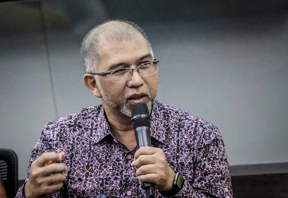 Deputy Tourism, Arts and Culture Minister Muhammad Bakhtiar Wan Chik speaks during the George Town Festival press conference in Kuala Lumpur July 21, 2018. u00e2u20acu201d Picture by Firdaus Latif