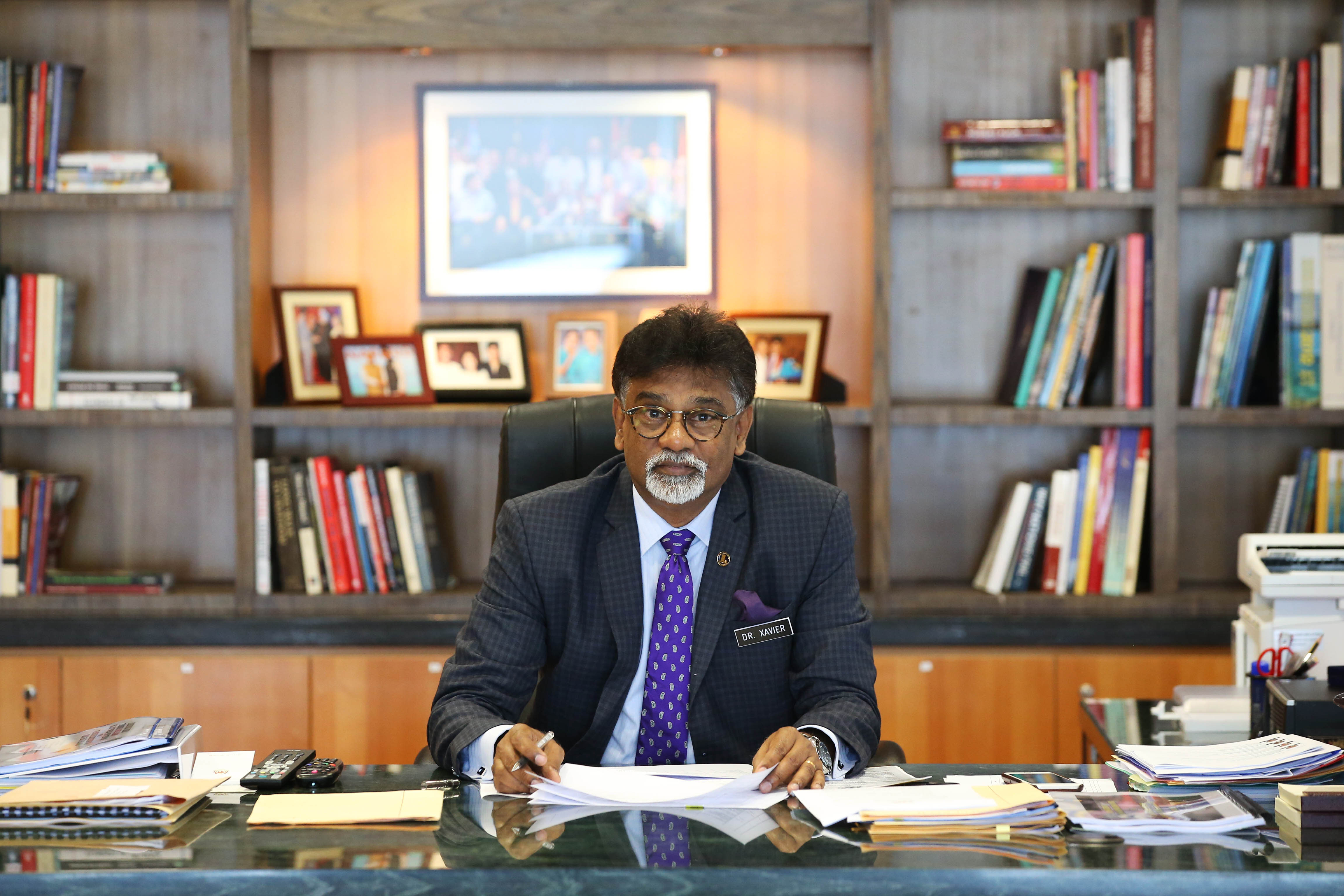 Water, Land and Natural Resources Minister Dr Xavier Jayakumar speaks to Malay Mail at his office in Putrajaya July 24, 2018. u00e2u20acu201d Picture by Azinuddin Ghazali