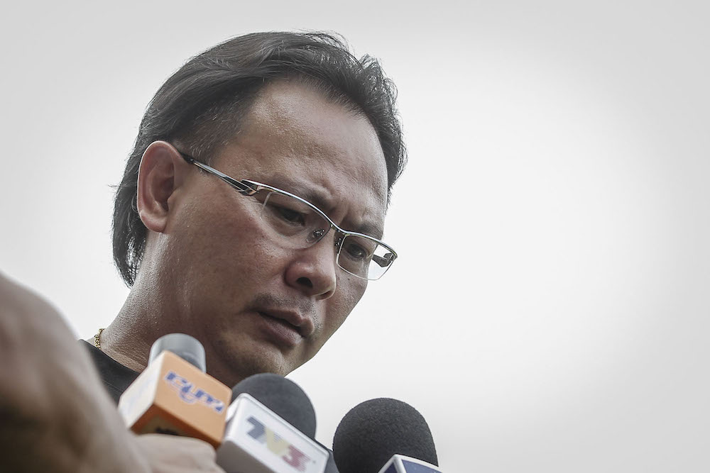 National U-23 coach Datuk Ong Kim Swee speaks to Malay Mail at Wisma FAM, Kelana Jaya July 30, 2018. u00e2u20acu201d Picture by Hari Anggara