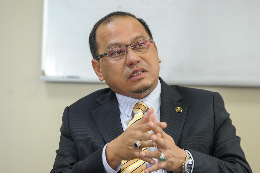 Kuala Terengganu MP, Ahmad Amzad Mohamed Hashim in Parliament, July 30, 2018. u00e2u20acu201d Picture by Shafwan Zaidon