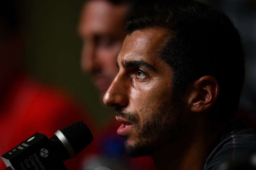 Mkhitaryan says he is now at a new club and is not the same player he once was at Borussia Dortmund. u00e2u20acu201d Picture courtesy of Getty Images for International Champions Cup