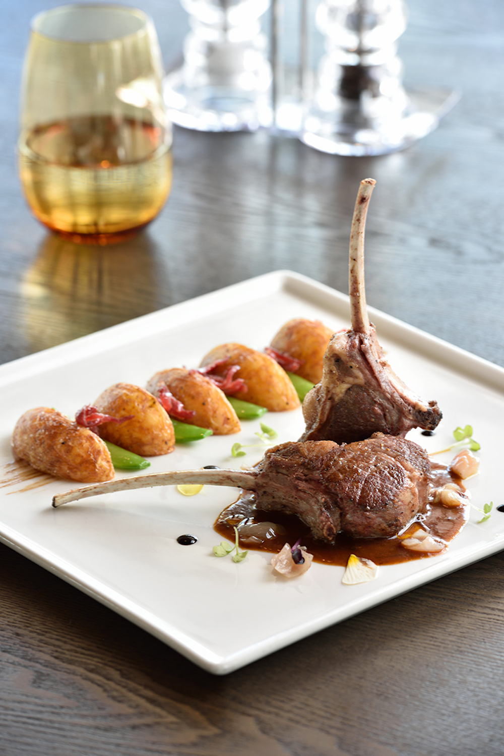 Grilled lamb chop at The Terrace.