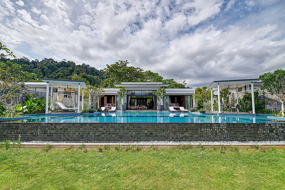 All villas have views of the Andaman Sea and direct access to Kok Beach. The unit shown here is the Empress Beach Villa, which is the larger of the two available. u00e2u20acu201d Picture courtesy of The Danna Langkawi
