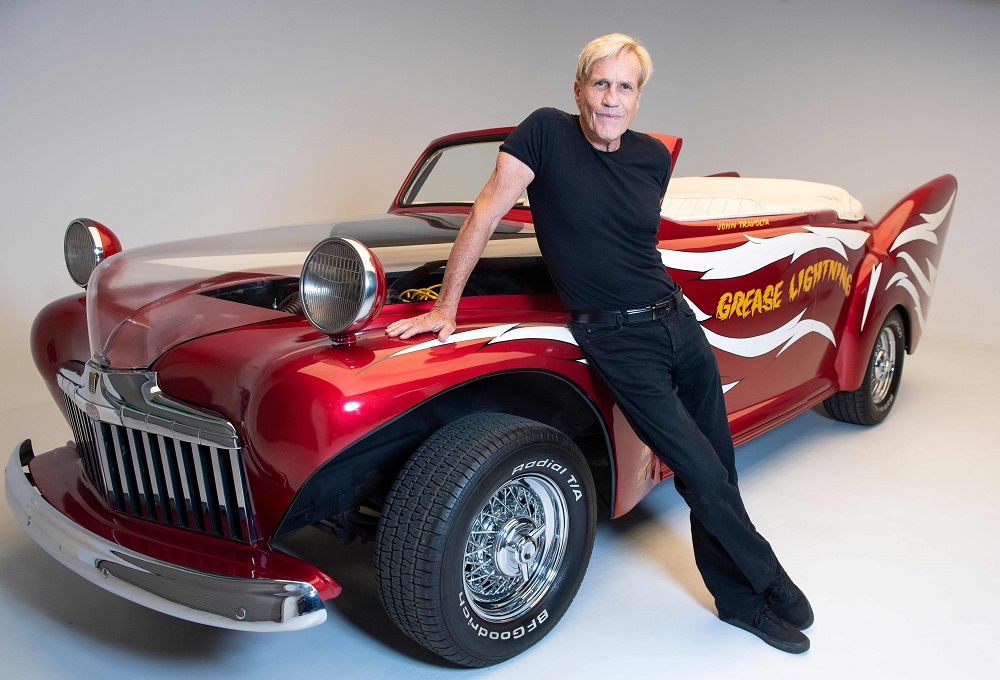 US director Randal Kleiser poses during a photo session for AFP with the u00e2u20acu02dcGrease Lightningu00e2u20acu2122 car, for the 40th anniversary of the movie, at the Petersen Automotive Museum in Los Angeles, California on July 12, 2018. u00e2u20acu201d AFP pic  