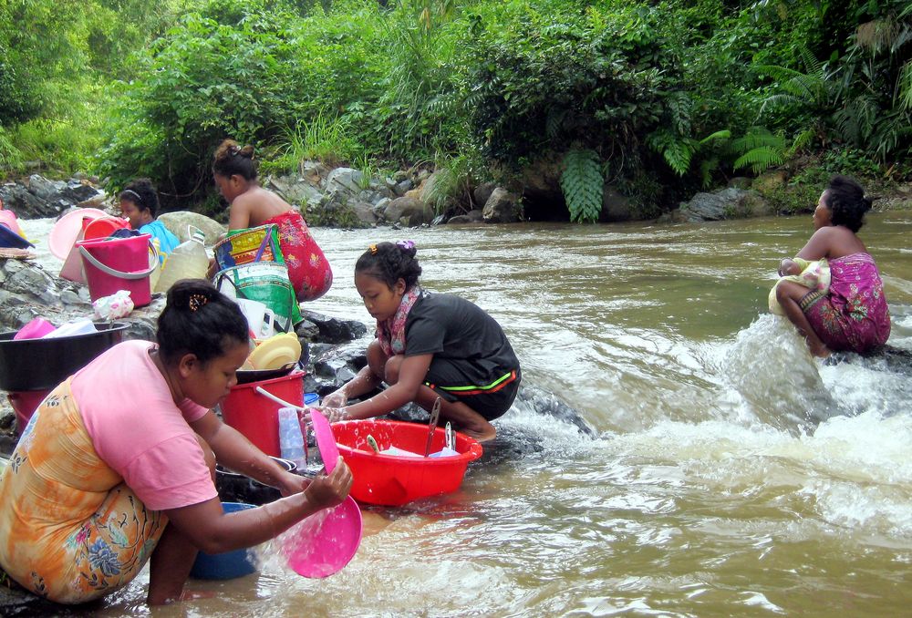 The main water source of the Orang Asli in Kampung Ralak at RPS Pos Kemar is affected by constant logging activity. u00e2u20acu201d Picture by Mohammad Fandi Along