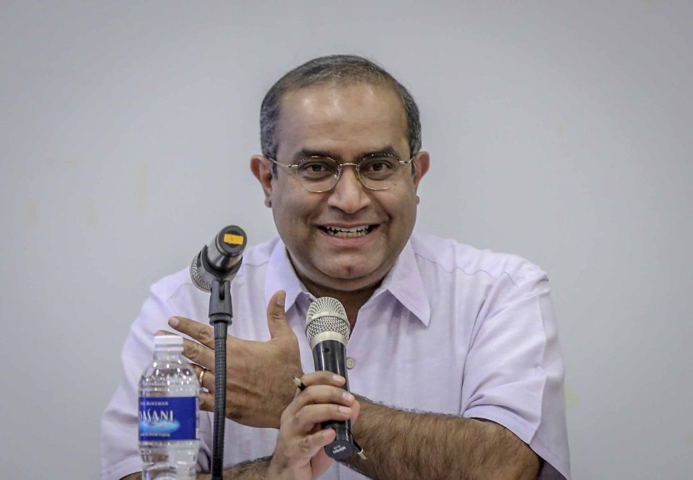 Universiti Malayau00e2u20acu2122s Prof Dr Edmund Terence Gomez speaks during the G25 forum on Political Financing Reforms in Kuala Lumpur July 21, 2018. u00e2u20acu2022 Picture by Firdaus Latif