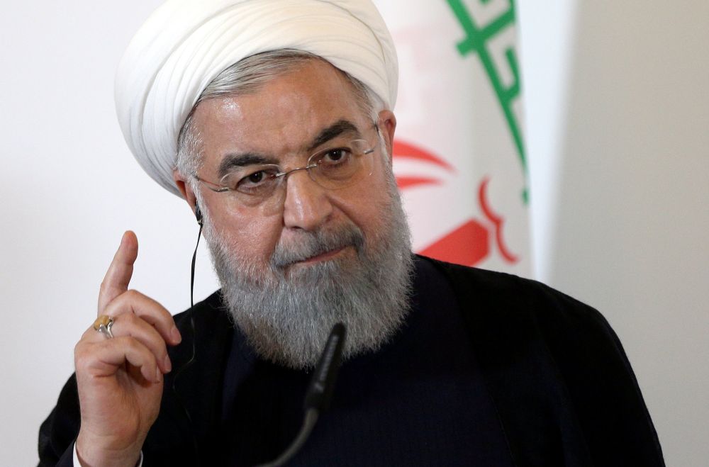 Iranu00e2u20acu2122s President Hassan Rouhani attends a news conference at the Chancellery in Vienna, Austria July 4, 2018. u00e2u20acu201d Reuters pic