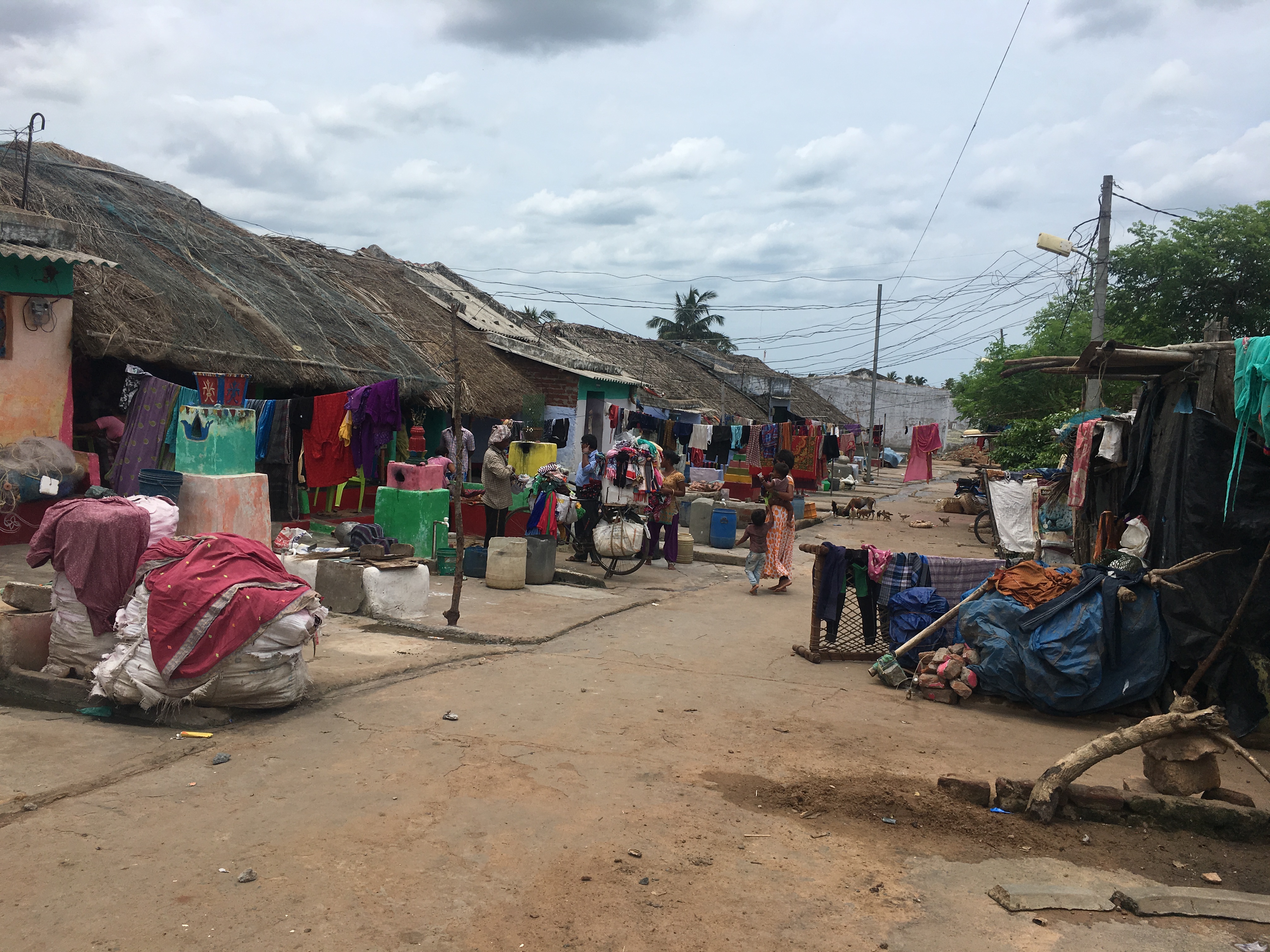 Homes in a fishermanu00e2u20acu2122s colony where residents have received titles to their properties through a programme to give land rights to slum dwellers in Odisha state in India July 5, 2018. u00e2u20acu201d Thomson Reuters Foundation pic
