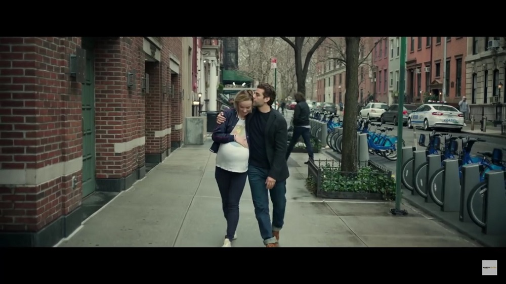 A screengrab from Amazon Studiosu00e2u20acu2122 upcoming romantic drama u00e2u20acu02dcLife Itselfu00e2u20acu2122 that stars Olivia Wilde, Oscar Isaac, Annette Bening, and Antonio Banderas.