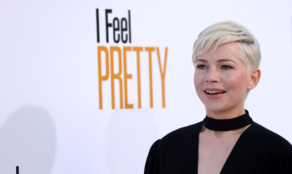 Cast member Michelle Williams poses at the premiere of u00e2u20acu02dcI Feel Prettyu00e2u20acu2122 in Los Angeles, California April 17, 2018. u00e2u20acu201d Reuters pic