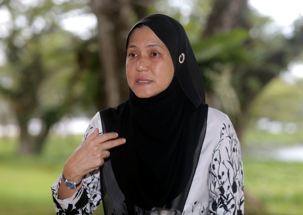 Perak State Parks corporation' general manager Noor Asmah Mohd Nawawi says the corporation did not enough enforcement personnel to monitor the three state parks under its care. u00e2u20acu2022 Picture by Marcus Pheong