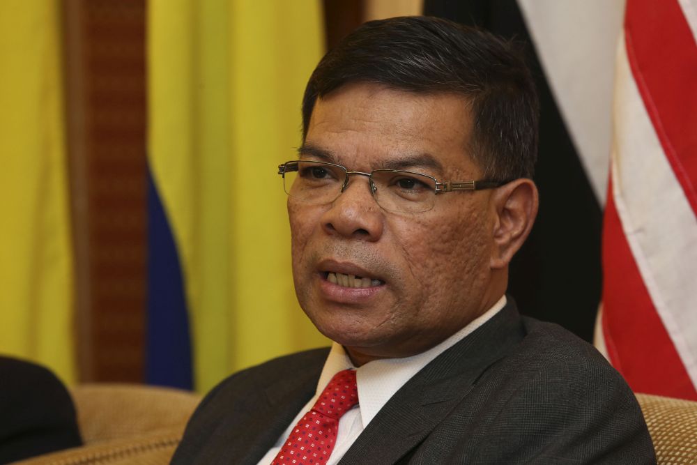 Minister of Domestic Trade and Consumerism Datuk Saifuddin Nasution speaks during a press conference in Putrajaya on July 04, 2018. u00e2u20acu201d Picture by Yusof Mat Isa