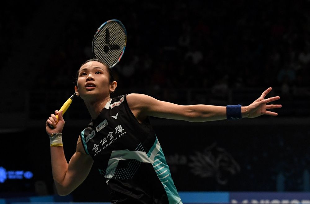 Women's singles number one Tai Tzu Ying from Taiwan in action during the semi-finals of the Malaysia Open 2018 at Axiata Arena, June 30, 2018. u00e2u20acu201d Bernama pic