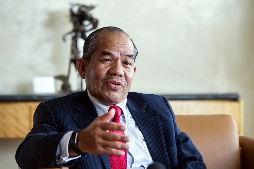 Petronas Chairman Tan Sri Sidek Hassan speaks to Bernama during an interview at KLCC in Kuala Lumpur June 24, 2018. u00e2u20acu201d Bernama pic
