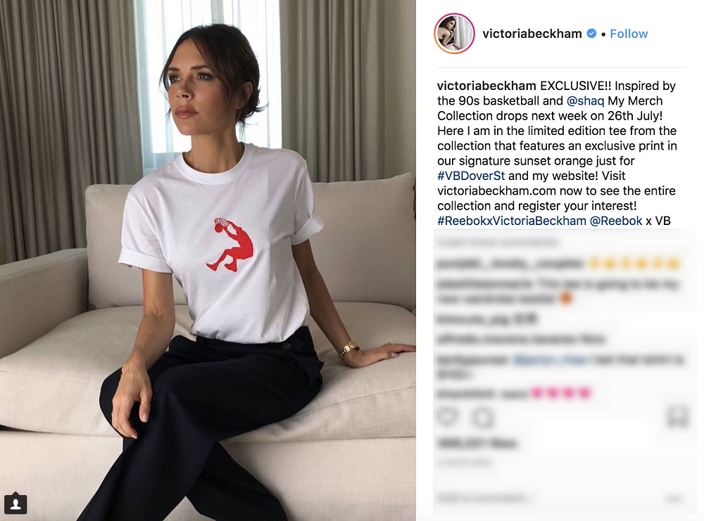 Victoria Beckham on Instagram. u00e2u20acu201d AFP pic