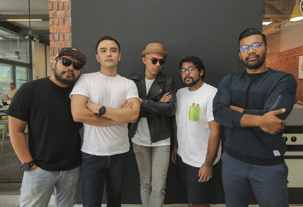 (From left) Adeep, Akmal, Altimet, Omar, and Gideon set to deliver more unique music to the fans come Saturday. u00e2u20acu201d Picture by FIrdaus Latif