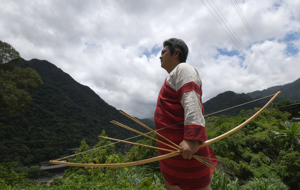 Yuming A-von, an aborigine from Taiwan's Atayal tribe. u00e2u20acu201d AFP pic