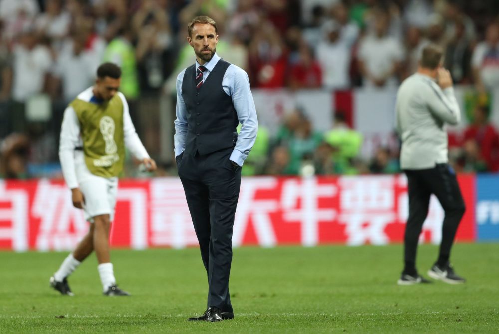 England manager Gareth Southgate looks dejected after the match against Croatia July 12, 2018. u00e2u20acu2022 Reuters pic