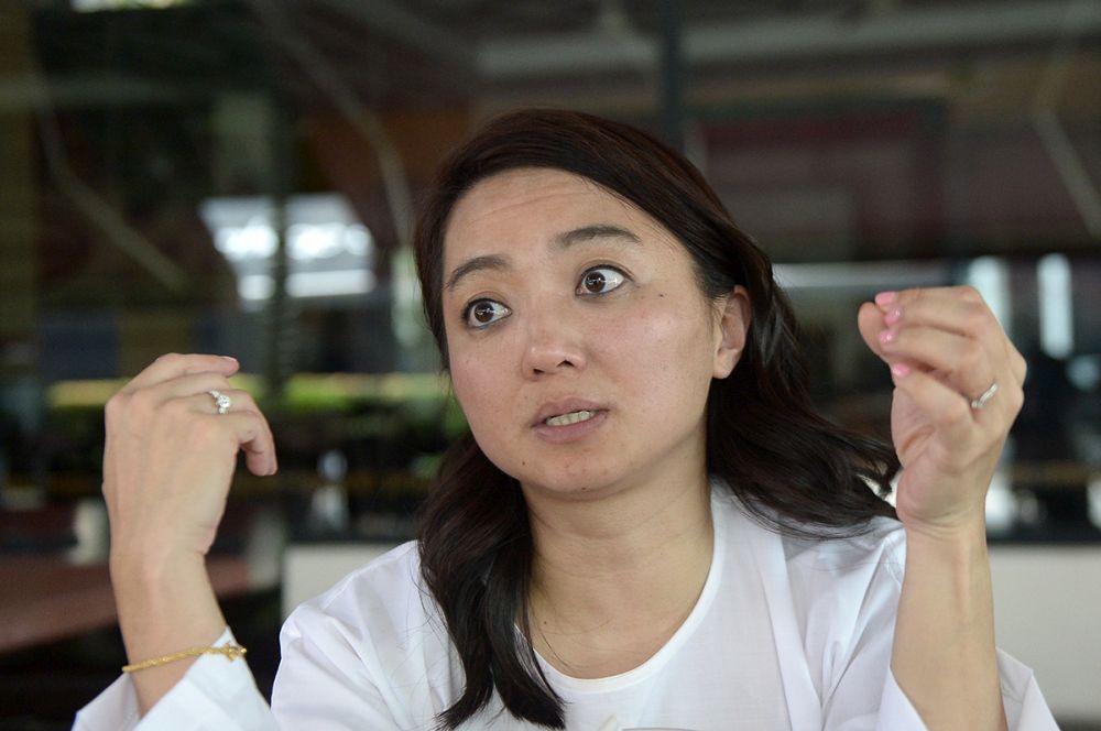 Women, Family and Community Development Deputy Minister Hannah Yeoh speaks during an interview in Petaling Jaya July 13 2018. u00e2u20acu201d Picture by Mukhriz Hazim