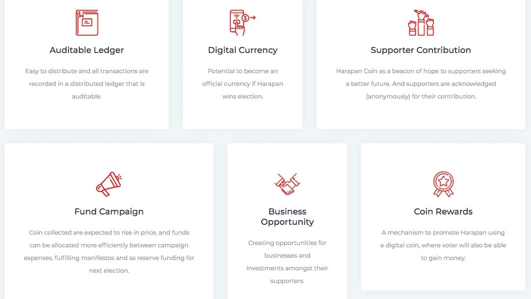 Khalid explained that Harapan Coin only provided a platform for cryptocurrency users to donate to the cause using cryptocurrency that they already own.