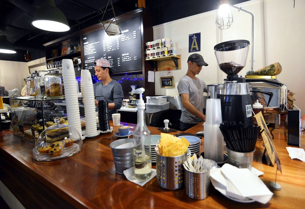 Grizzly serves up good coffee, cookies and toasties.