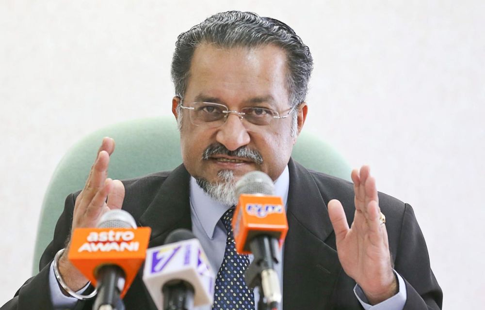 Jagdeep Singh Deo speaks during a press conference in Komtar July 31, 2018. u00e2u20acu2022 Picture by Sayuti Zainudin