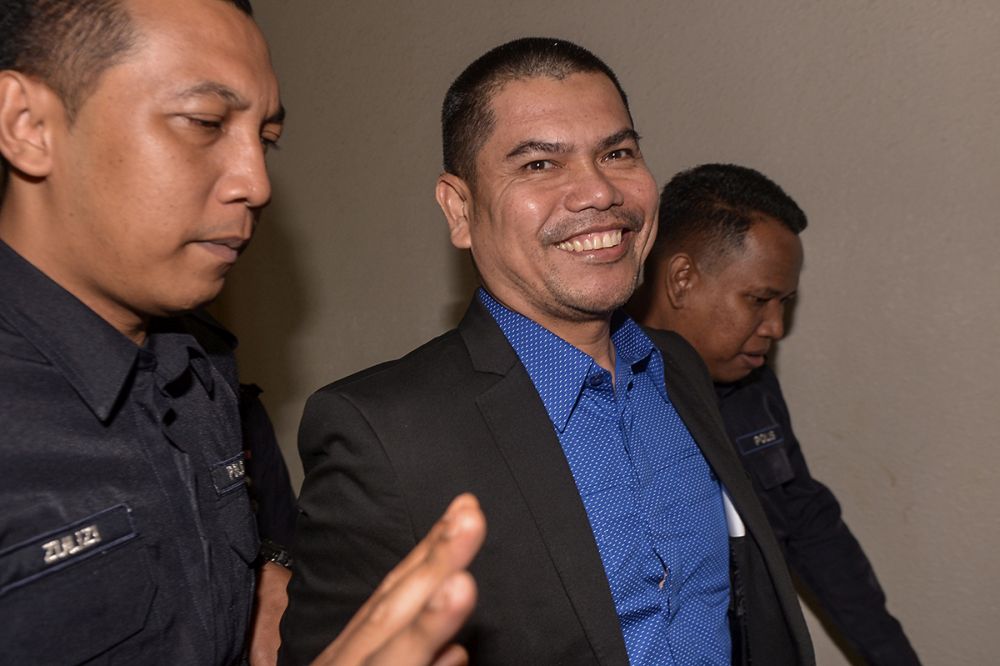 Datuk Seri Jamal Yunos arrives for court proceedings against former Bersih 2.0 chief Maria Chin Abdullah at the Kuala Lumpur High Court July 23, 2018. u00e2u20acu201d Picture by Mukhriz Hazim