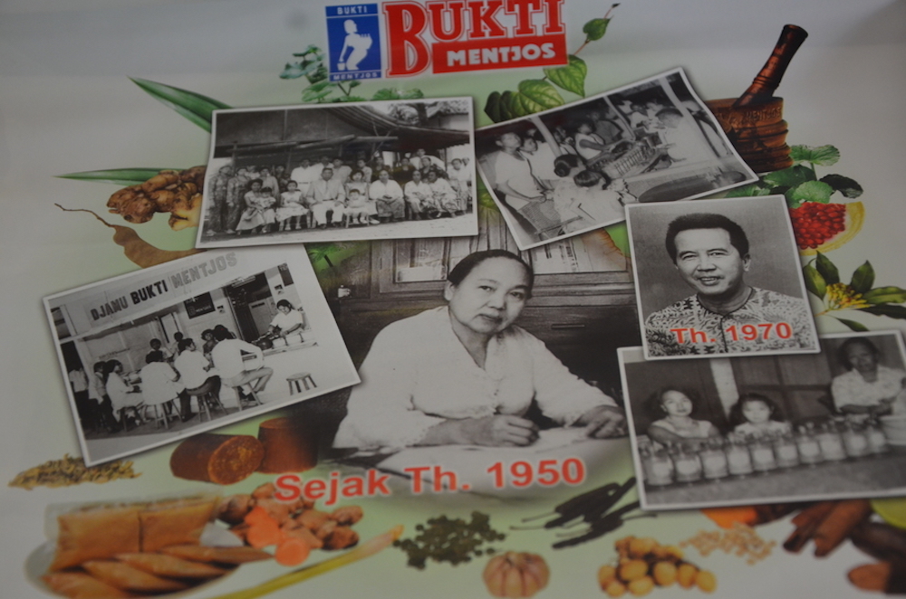 Rohmuli’s grandmother opened Warung Jamu Bukti Mentjos in Salemba in the 1950s. — Jakarta Globe pic