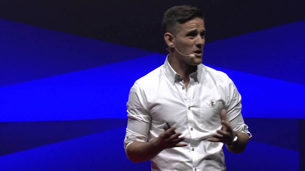 YouTube image of Canada's football coach John Herdman.