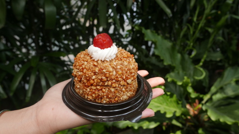 Martha Cake Shop’s signature mocca (mocha) nougat cake. — Jakarta Globe