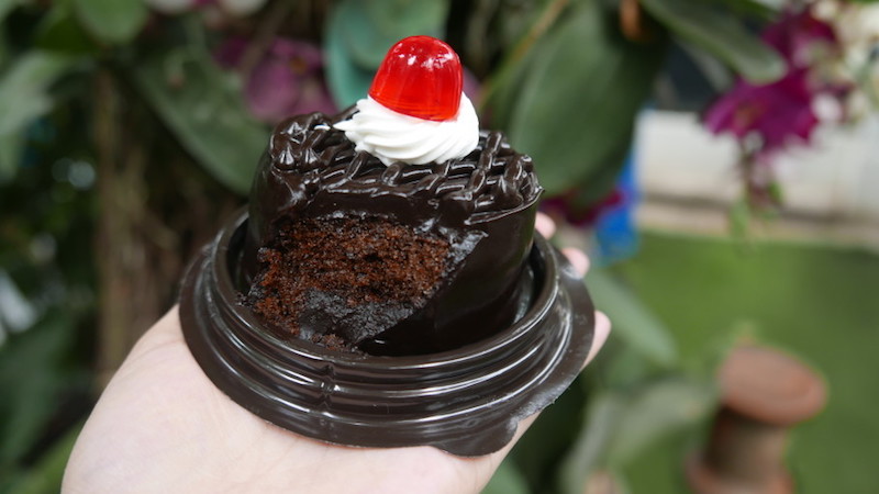 Martha Cake Shop’s other signature, dark chocolate cake. — Jakarta Globe