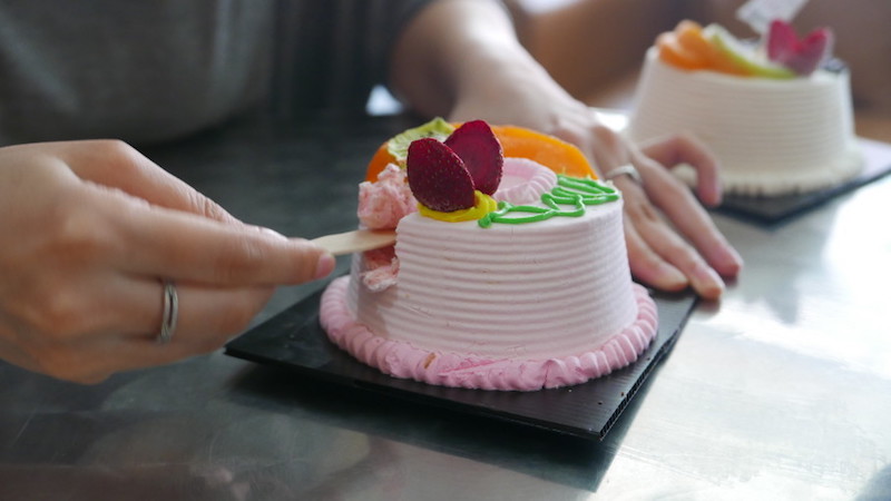 Maison Annalita is known for their ice cream tarts. — Jakarta Globe