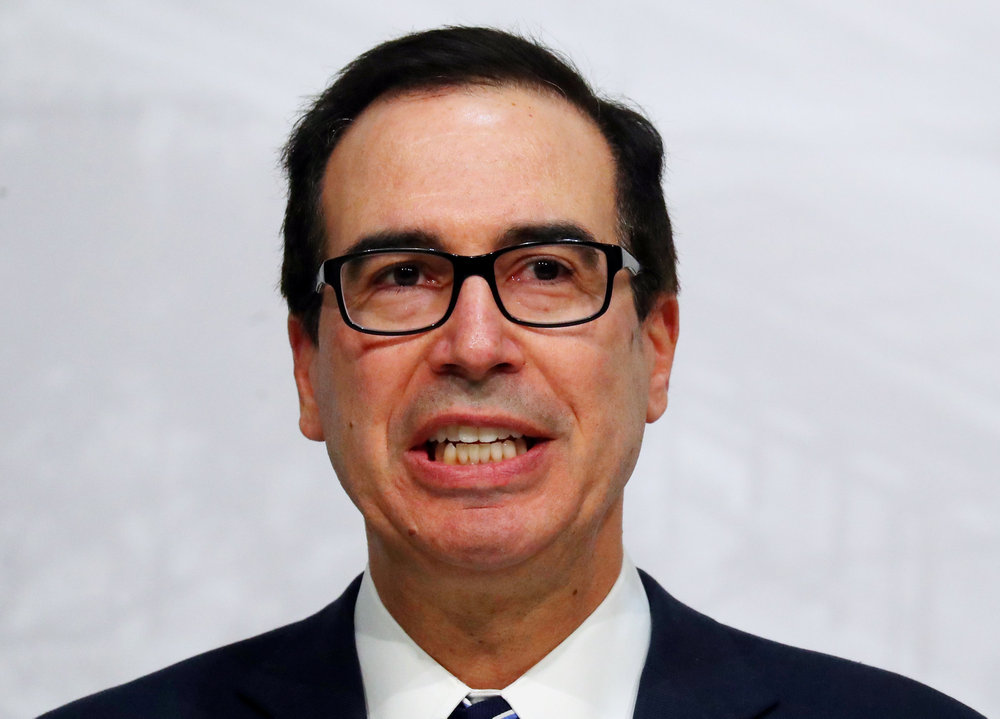 US Secretary of the Treasury Steven Mnuchin speaks during a news conference at the G20 Meeting of Finance Ministers in Buenos Aires July 22, 2018. u00e2u20acu201d Reuters pic