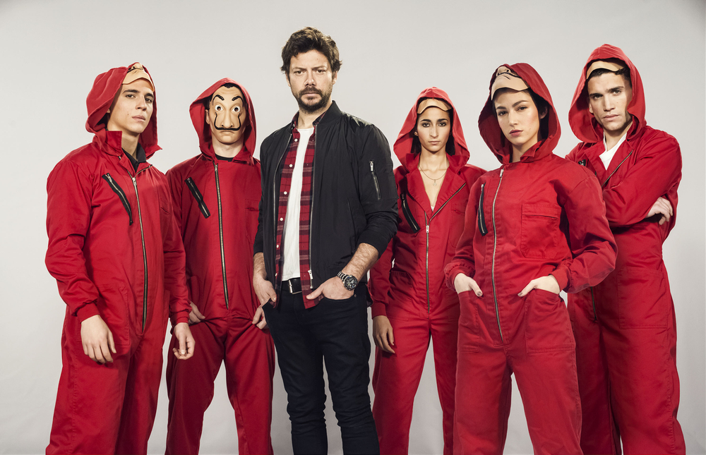 'Money Heist' was crowned best TV drama at the Monte Carlo TV Festival in June 2018. u00e2u20acu201d Picture courtesy of Netflix