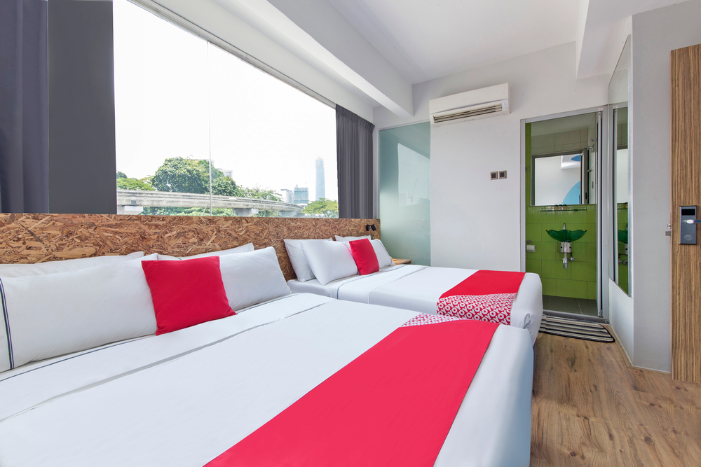 All OYO hotel rooms undergo a makeover as part of the exclusive partnership. —  Picture courtesy of OYO