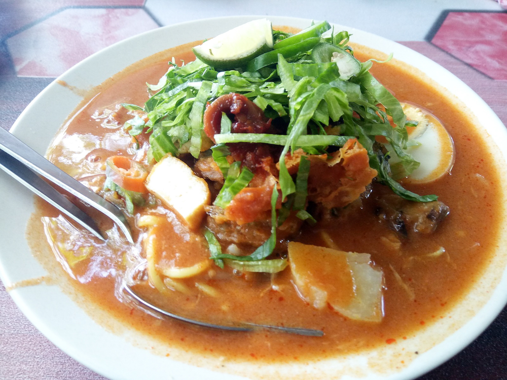 A serving of Pak Chop’s ‘mee rebus’ costs RM5.50. — Picture by R. Rohaizam